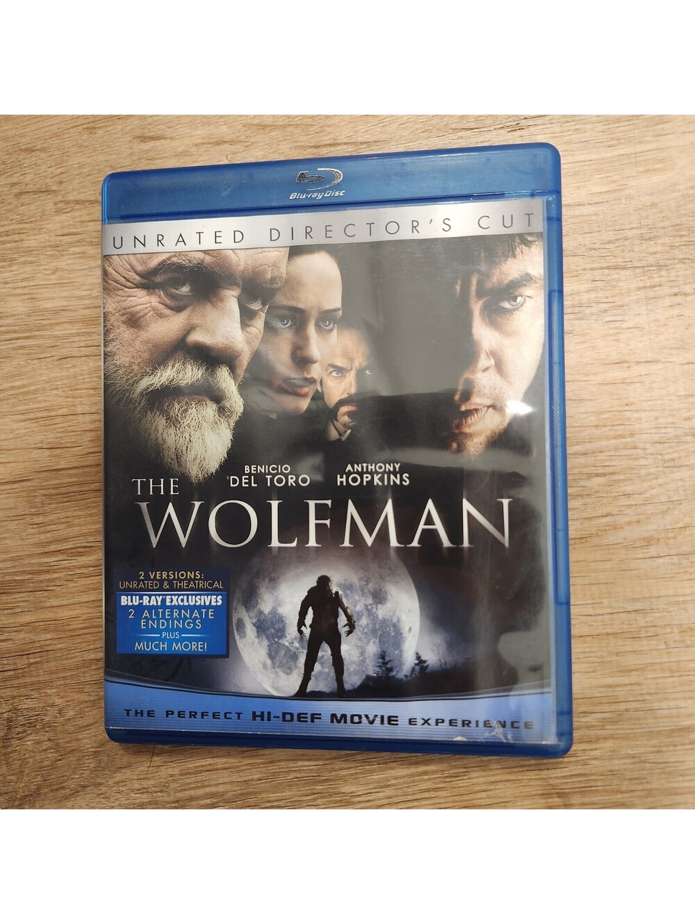 THE WOLFMAN(2010) Blu-ray, 2-Disc Set, 2017
